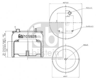 Автозапчасть FEBI BILSTEIN 105928
