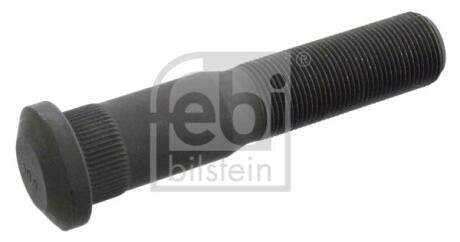 Болт колеса M22x1,5 x113/123мм (довжина різьби 60мм, Сталь / фосфатований) RVI C, G, KERAX, MAGNUM, MAJOR, MANAGER, MAXTER, MIDLINER, PREMIUM, PREMIUM 2, R, TBH, TR 05.71- FEBI BILSTEIN 106432