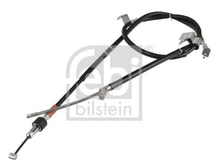 Трос стояночного гальма задній Лівий (2055мм) FEBI BILSTEIN 106945 (фото 1)
