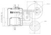 Пневмоподушка IVECO EUROSTAR, EUROTECH MH, EUROTECH MP, EUROTECH MT, STRALIS I, STRALIS II 01.92- 107610