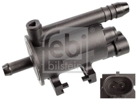 Електропневматичний контрольний клапан OPEL ASTRA G, ASTRA G CLASSIC, CORSA C, MERIVA A, VECTRA C, VECTRA C GTS, ZAFIRA A 1.4-2.2 02.98-06.12 FEBI BILSTEIN 108190
