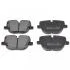 Комплект гальмівних колодок задн , LAND ROVER RANGE ROVER III, RANGE ROVER SPORT I 4.4D/5.0 04.09-03.13 116122