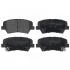 Комплект гальмівних колодок передн , HYUNDAI ELANTRA V, ELANTRA VI, EQUUS / CENTENNIAL, GENESIS, GRANDEUR, I30, VELOSTER, KIA CARENS IV, CEED, PRO CEED, QUORIS I 1.0-4.6 03.09- 116261