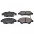Комплект гальмівних колодок передн , HONDA CITY V, CR-Z, INSIGHT, JAZZ III, JAZZ IV, JAZZ V 1.2-1.5H 07.08- 116281