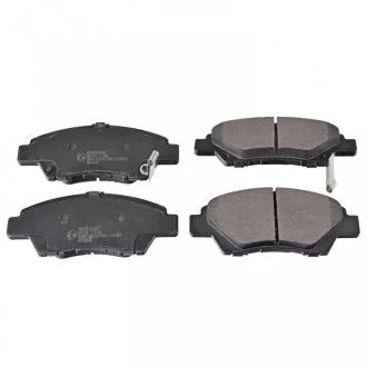Комплект гальмівних колодок передн, HONDA CITY V, CR-Z, INSIGHT, JAZZ III, JAZZ IV, JAZZ V 1.2-1.5H 07.08- FEBI BILSTEIN 116281