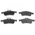 Комплект гальмівних колодок задн , DAIHATSU CHARADE VIII, HONDA CIVIC IX, TOYOTA YARIS, YARIS/HATCHBACK 1.0-2.2D 08.05- 116283