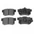Комплект гальмівних колодок задн, ACURA RDX, RSX HONDA ACCORD IX, ACCORD VII, ACCORD VIII, CIVIC VII, CROSSTOUR I, CR-V II, CR-V IV, FR-V, JAZZ II, LEGEND II, LEGEND III, ODYSSEY 1.4-3.5 01.91- FEBI BILSTEIN 116308 (фото 1)