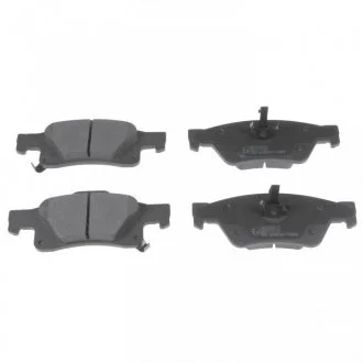 Комплект гальмівних колодок задн (із замком), JEEP GRAND CHEROKEE, GRAND CHEROKEE IV 3.0D-6.4 11.10- FEBI BILSTEIN 116311