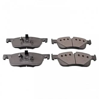 Комплект гальмівних колодок передн, JAGUAR E-PACE, F-PACE, XE, XF II, XF SPORTBRAKE LAND ROVER DISCOVERY SPORT, RANGE ROVER EVOQUE, RANGE ROVER VELAR 1.5H-3.0H 06.11- FEBI BILSTEIN 116327