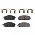 Комплект гальмівних колодок передн , NISSAN PATROL GR V 2.8D/3.0D/4.8 06.97- 116377