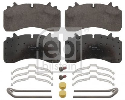 Тормозные колодки, дисковый тормоз (набор) FEBI BILSTEIN 16636
