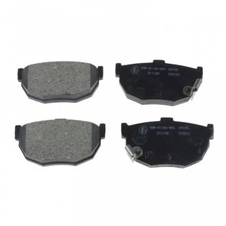 Комплект гальмівних колодок задн, HYUNDAI COUPE I, COUPE II, ELANTRA III, LANTRA II, SONATA III, NISSAN BLUEBIRD, MAXIMA III 1.5-3.0 11.83- FEBI BILSTEIN 170259