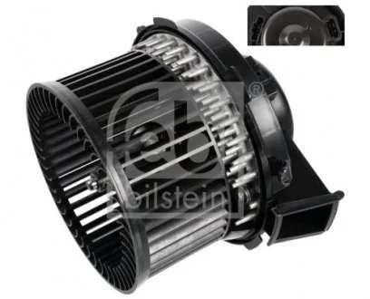 Вентилятор салону CITROEN XSARA PICASSO, PEUGEOT 206, 206+, 307, 307/KOMBI 1.1-2.0D 08.98- FEBI BILSTEIN 170408