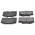 Комплект гальмівних колодок передн , TOYOTA LAND CRUISER 80 4.2D/4.5 01.90-12.97 170876