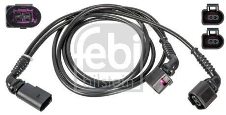 Джгут дротів зарядні пристрої Лів/Прав (265 1660мм, габарит) SCANIA 2, 3 BUS, 4 BUS, F, G I, G II, K I, L, N BUS, P I, P II, R I, R II, S, T 01.81- FEBI BILSTEIN 171354