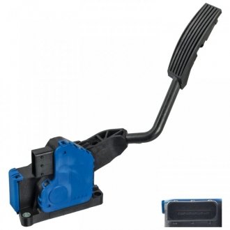 Педаль газу OPEL ADAM, CORSA D, CORSA D/HATCHBACK, CORSA E, CORSA E/HATCHBACK 1.0-1.6 07.06- FEBI BILSTEIN 171993 (фото 1)
