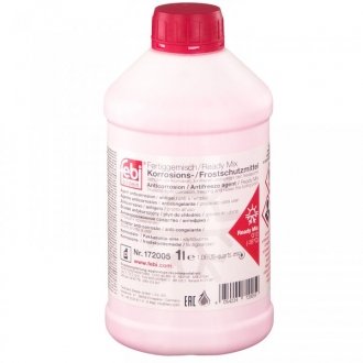 Антифриз красный G12 5L (-35°C) Redy Mix FEBI BILSTEIN 172006