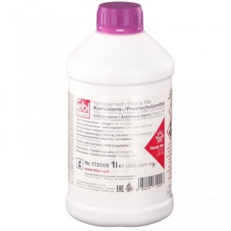Антифриз фиолетовый G12+ 1L (-35°C) Redy Mix FEBI BILSTEIN 172009 (фото 1)