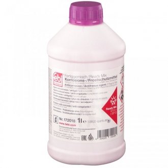 Антифриз фиолетовый G12++ 5L (-35°C) Redy Mix FEBI BILSTEIN 172019 (фото 1)