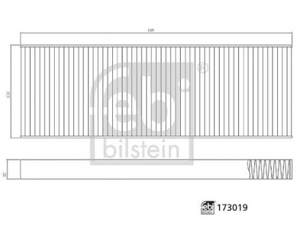 Фільтр салону FEBI BILSTEIN 173019