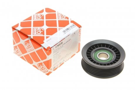 Ролик поліклинового ременя (пластик) HONDA CIVIC IX, CIVIC VIII, CR-V IV, HR-V 1.6-2.0 01.06- FEBI BILSTEIN 176536 (фото 1)