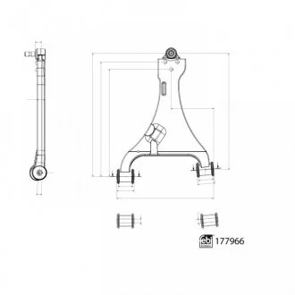 WAHACZ HONDA ACCORD VIII 2.2 08- FEBI BILSTEIN 177966