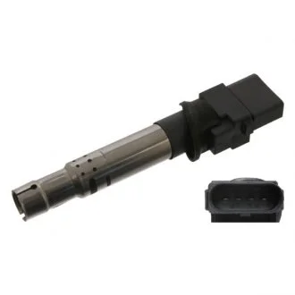 Катушка запалювання SKODA/VW SuperB/Golf/Passat/Transporter/Multivan 2,8-3,6 "00>> FEBI BILSTEIN 38706