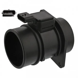 Витратомір повітря (6 pin, модуль) NISSAN INTERSTAR, PRIMASTAR, QASHQAI I, OPEL MOVANO A, VIVARO A, RENAULT GRAND SCENIC II, KANGOO BE BOP, KANGOO EXPRESS, KANGOO II, MASTER II 1.5D-3.0D 03.01- FEBI BILSTEIN 45787