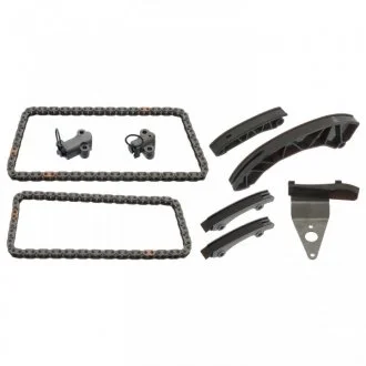Комплект ГРМ (ланцюг + елементи) HYUNDAI ACCENT III, ACCENT IV, ELANTRA IV, ELANTRA V, GETZ, I10 I, I20 I, I20 II, I30, I40 I, I40 I CW, IX20, IX35, MATRIX KIA CARENS III 1.1D-1.7D 07.04- FEBI BILSTEIN 49390