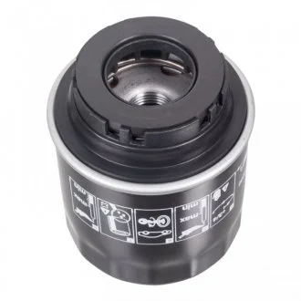 Масляний фільтр AUDI A1, A3, SEAT ALHAMBRA, ALTEA, ALTEA XL, IBIZA IV, IBIZA IV SC, IBIZA IV ST, LEON, TOLEDO IV, SKODA FABIA II, OCTAVIA II, RAPID, ROOMSTER 1.2-1.6LPG 09.06-05.22 FEBI BILSTEIN 49666