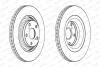 Диск тормозной FERODO DDF1754C (фото 1)