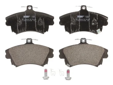 Гальмівні колодки перед. MITSUBISHI COLT/SMART FORFOUR/VOLVO S40 I/V40 95-12 (TRW) FERODO FDB1384