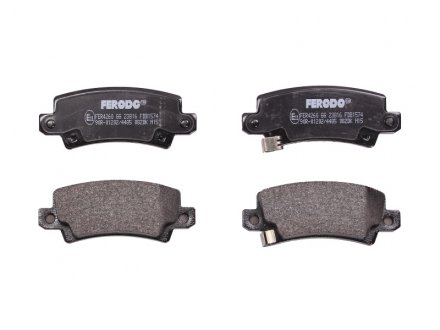 Колодки тормозные дисковые FERODO FDB1574 (фото 1)