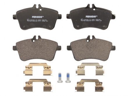 Комплект тормозных колодок, дисковый тормоз FERODO FDB1750