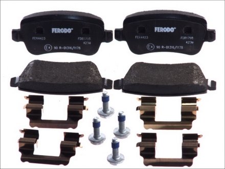 Тормозные колодки, дисковые. FERODO FDB1798 (фото 1)