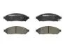 Тормозные колодки перед Nissan Navara 2,5dCi 05- FERODO FDB1997