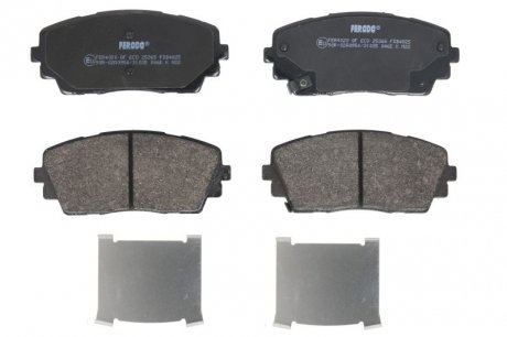 Дисковые тормозные колодки, комплект FERODO FDB4825 (фото 1)