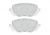 Гальмівні колодки, дискові FERODO FDB4873 (фото 1)