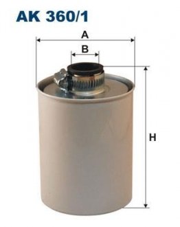 Фільтр повітря FILTRON AK3601