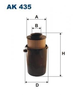 Фильтр воздуха FILTRON AK 435 (фото 1)