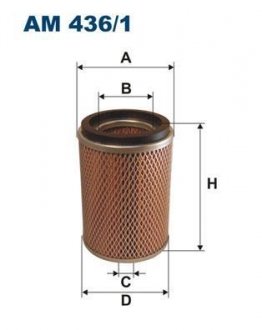 Фільтр повітря FILTRON AM436/1