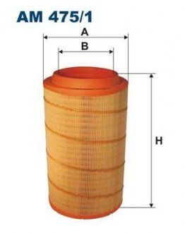 Фильтр воздуха FILTRON AM 475/1 (фото 1)