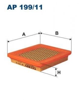 Фільтр повітря FILTRON AP199/11 (фото 1)