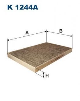 Фільтр салону FILTRON K1244A (фото 1)