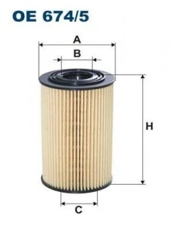 Фільтр масла FILTRON OE674/5
