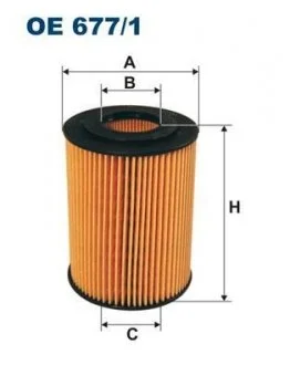 Фільтр масла FILTRON OE677/1
