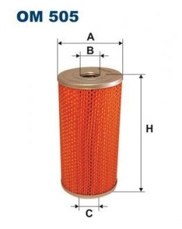 Фільтр масла FILTRON OM 505