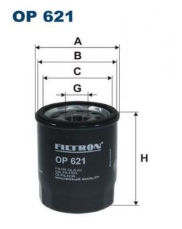 Фільтр масла FILTRON OP621