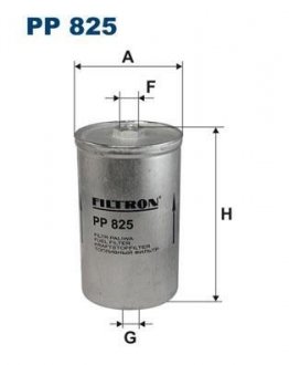 Фільтр палива FILTRON PP825 (фото 1)
