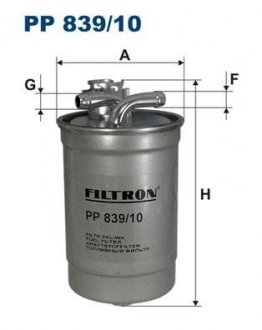 Топливный фильтр FILTRON PP839/10